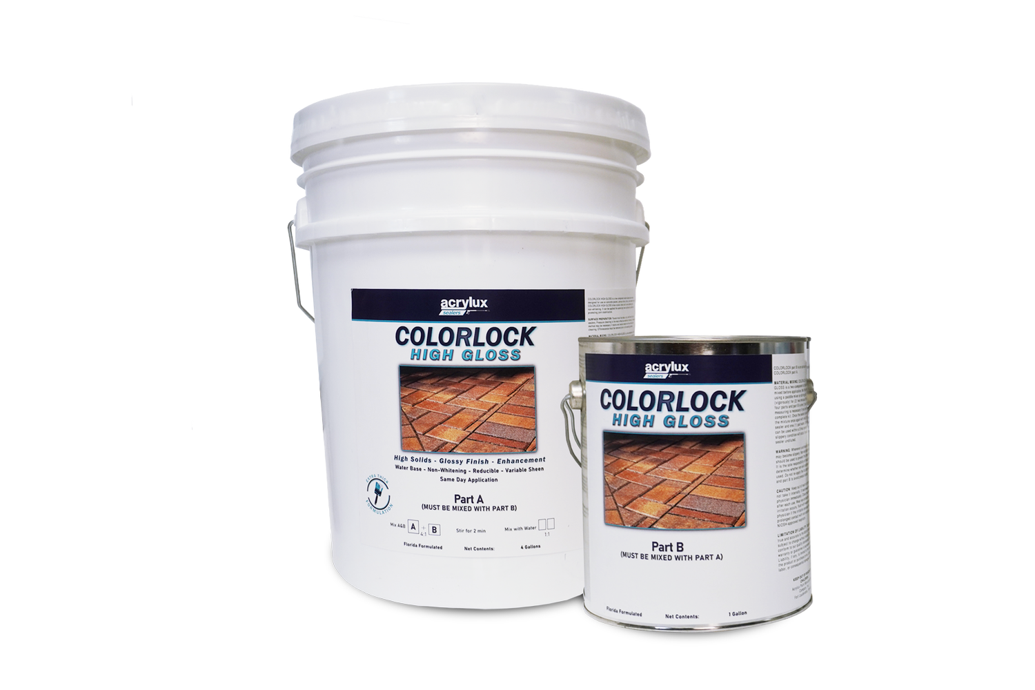 Colorlock High Gloss Two Part Paver Sealer — Acrylux Paint